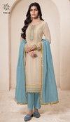 Sarla By Vinay Kuleesh Organza Embroidery Salwar Kameez Wholesale Shop in Surat
